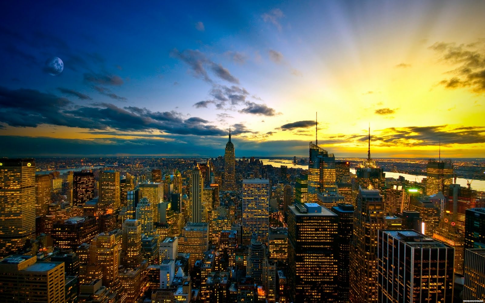 new york skyline wallpaper hd,cityscape,metropolitan area,city,urban area,metropolis