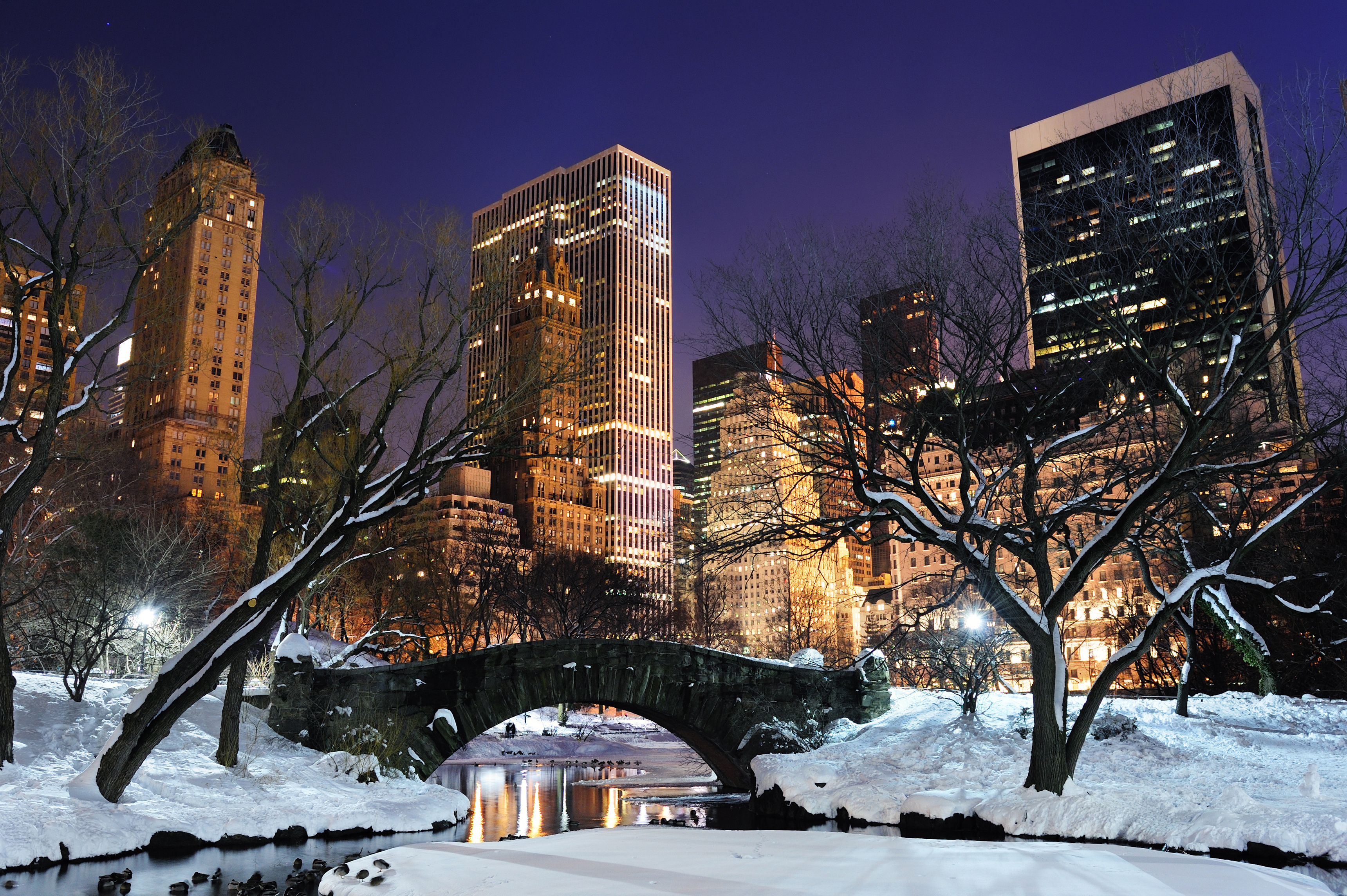 fond d'écran d'hiver de new york,hiver,neige,ville,horizon,zone métropolitaine