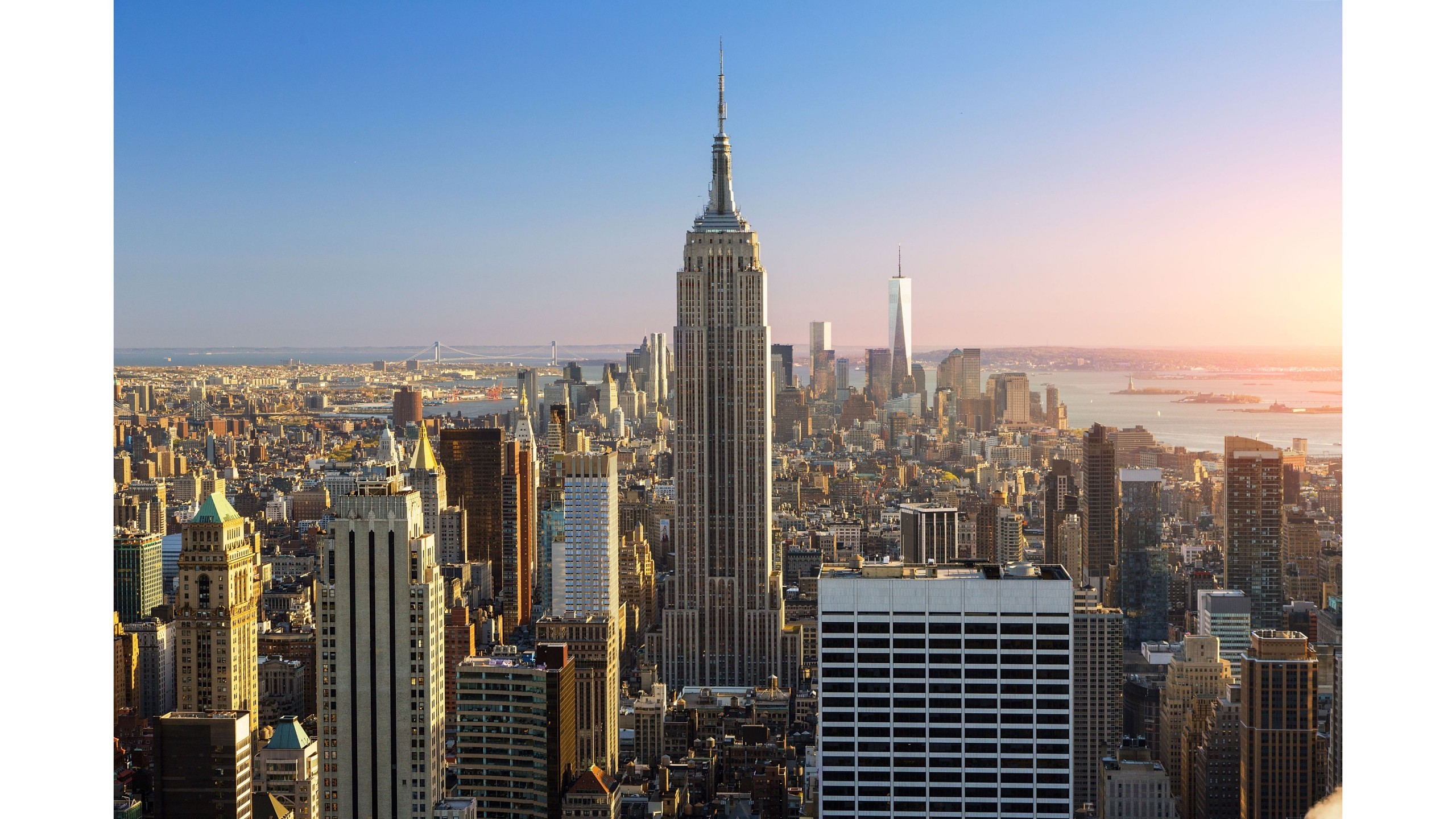 ニューヨークの壁紙4k,市,首都圏,都市の景観,超高層ビル,市街地