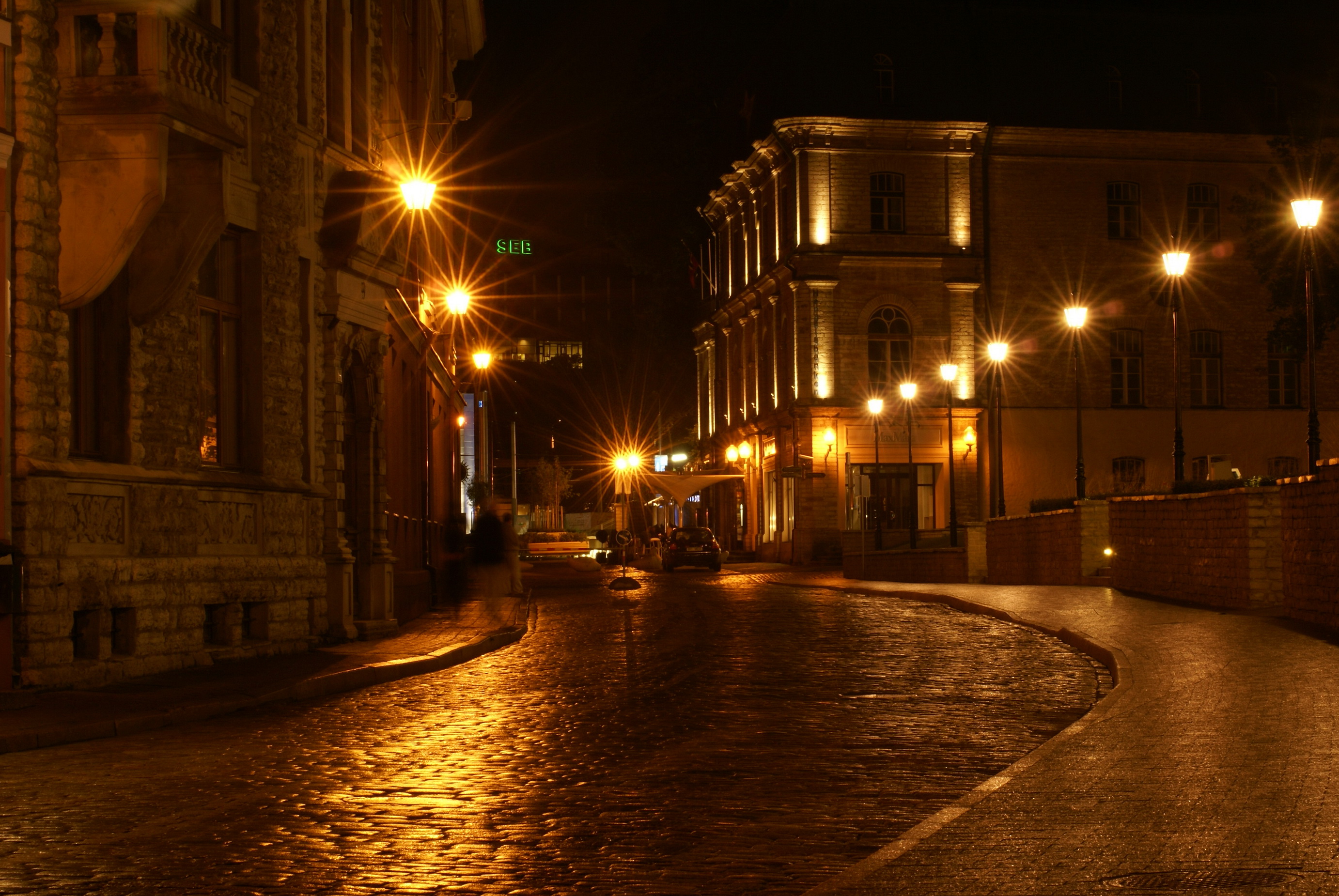 stadtstraße tapete,nacht,strassenlicht,beleuchtung,stadt, dorf