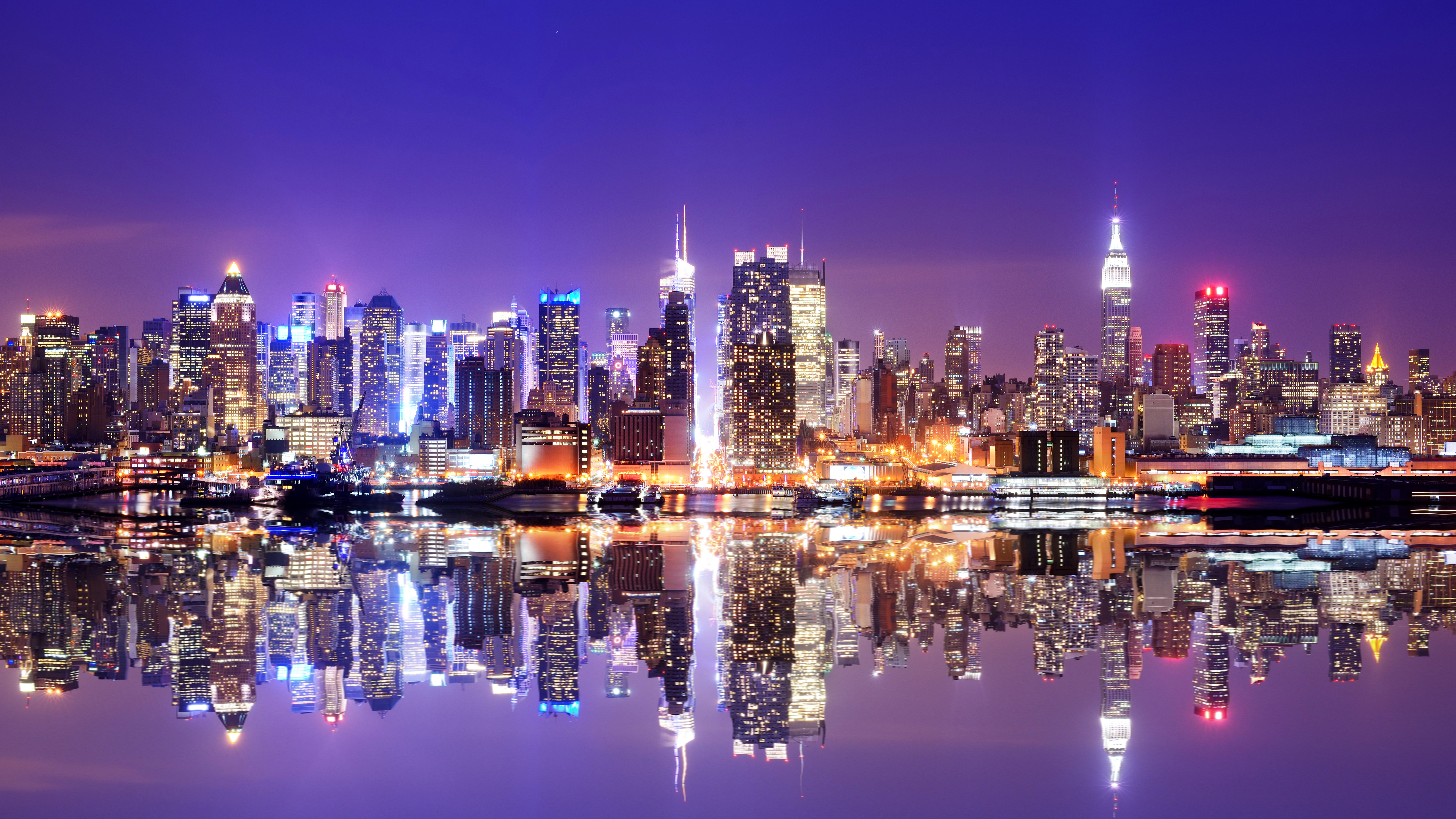 gran ciudad fondo de pantalla,paisaje urbano,ciudad,área metropolitana,horizonte,reflexión