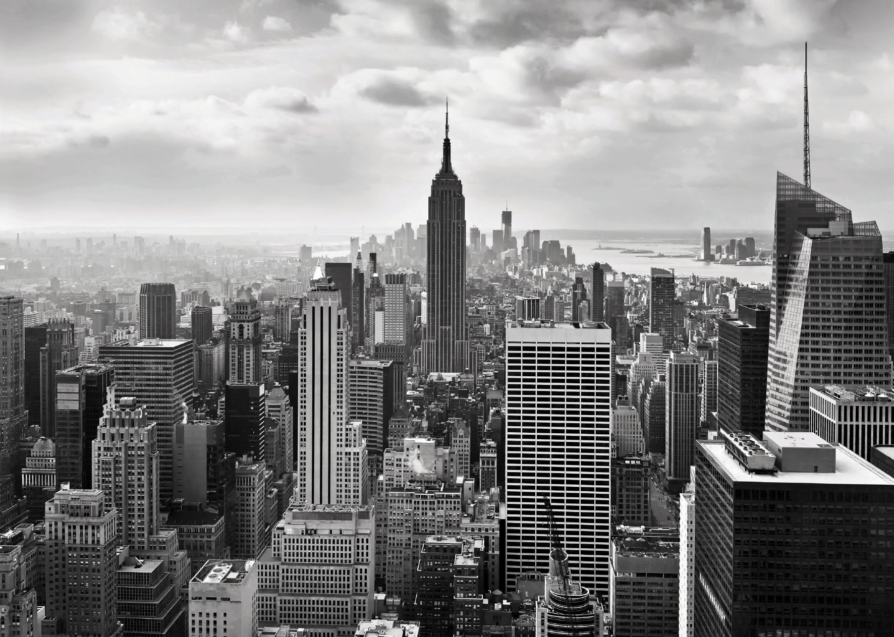 new york city tapete schwarz und weiß,stadtbild,stadt,metropolregion,stadtgebiet,wolkenkratzer