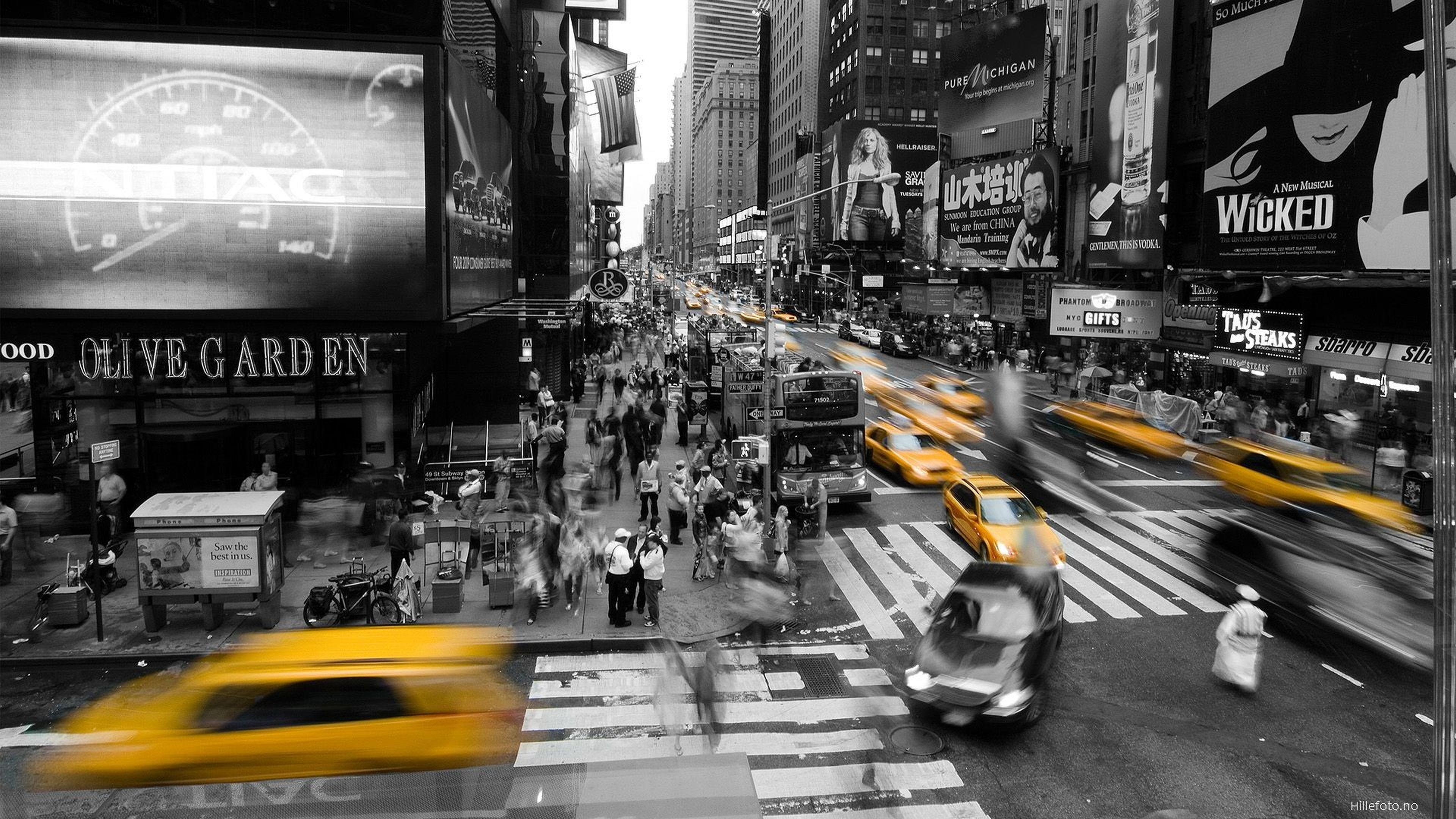 ニューヨークタクシー壁紙,黒,市街地,黄,通り,タクシー