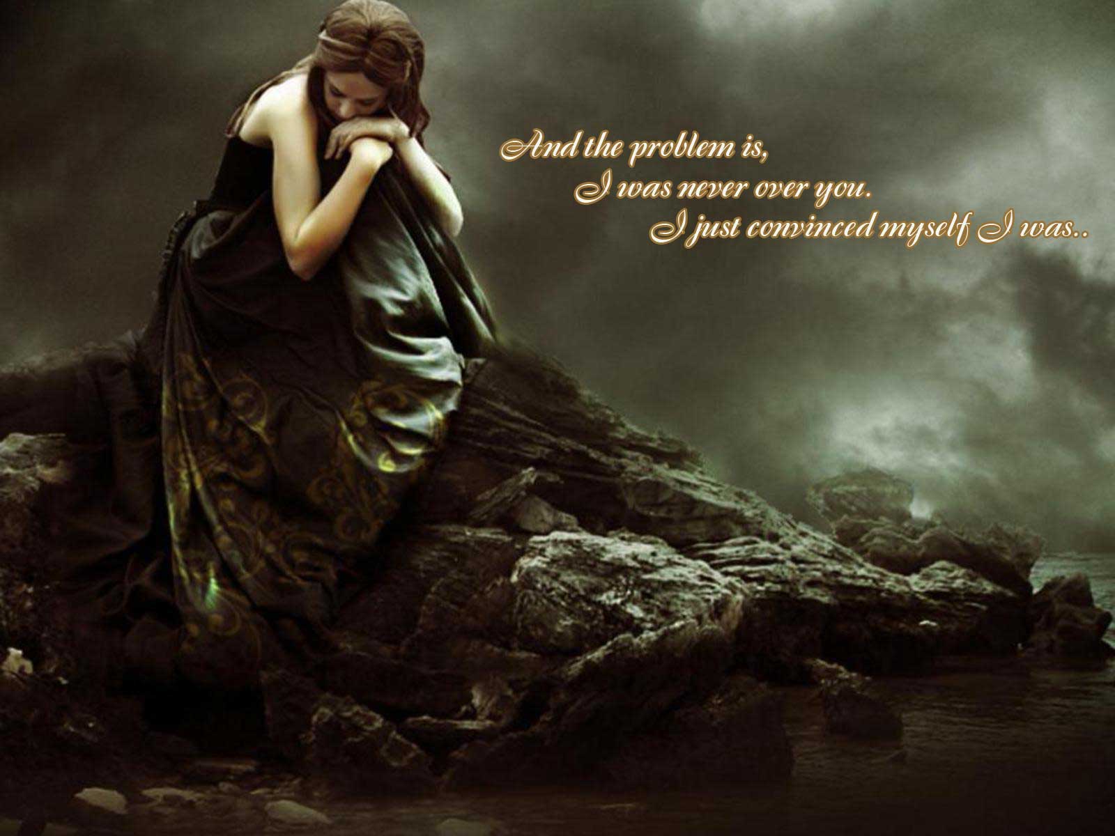 sad love quotes wallpapers free download,mythology,cg artwork,photography,daydream,happy