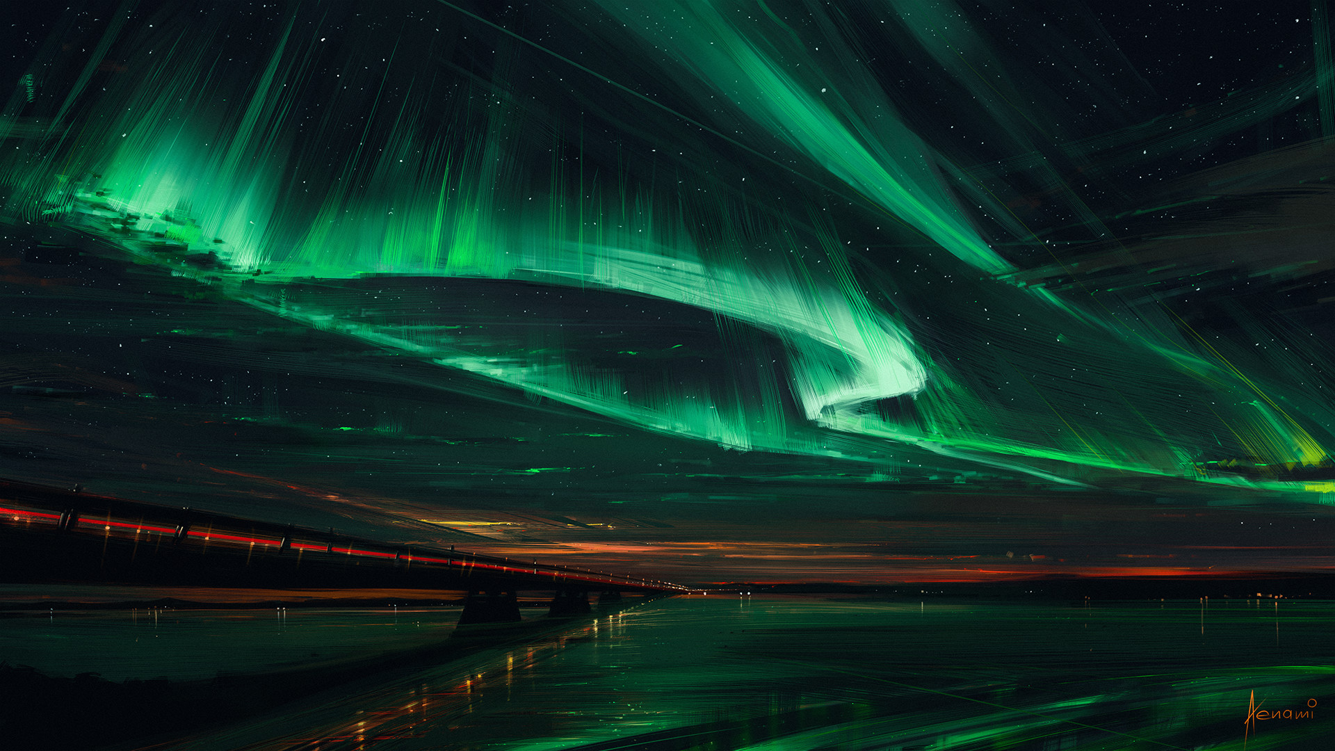 northern lights hd wallpaper,green,aurora,light,sky,night