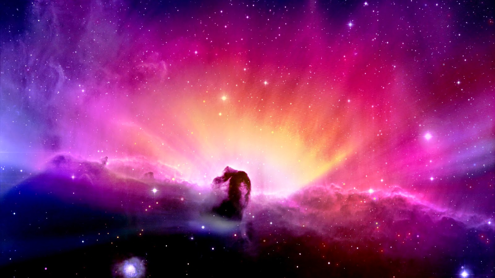 aurora borealis wallpaper hd,nebula,sky,atmosphere,purple,violet