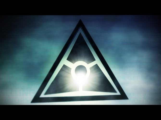 illumination wallpaper,triangle,light,symmetry,logo,design