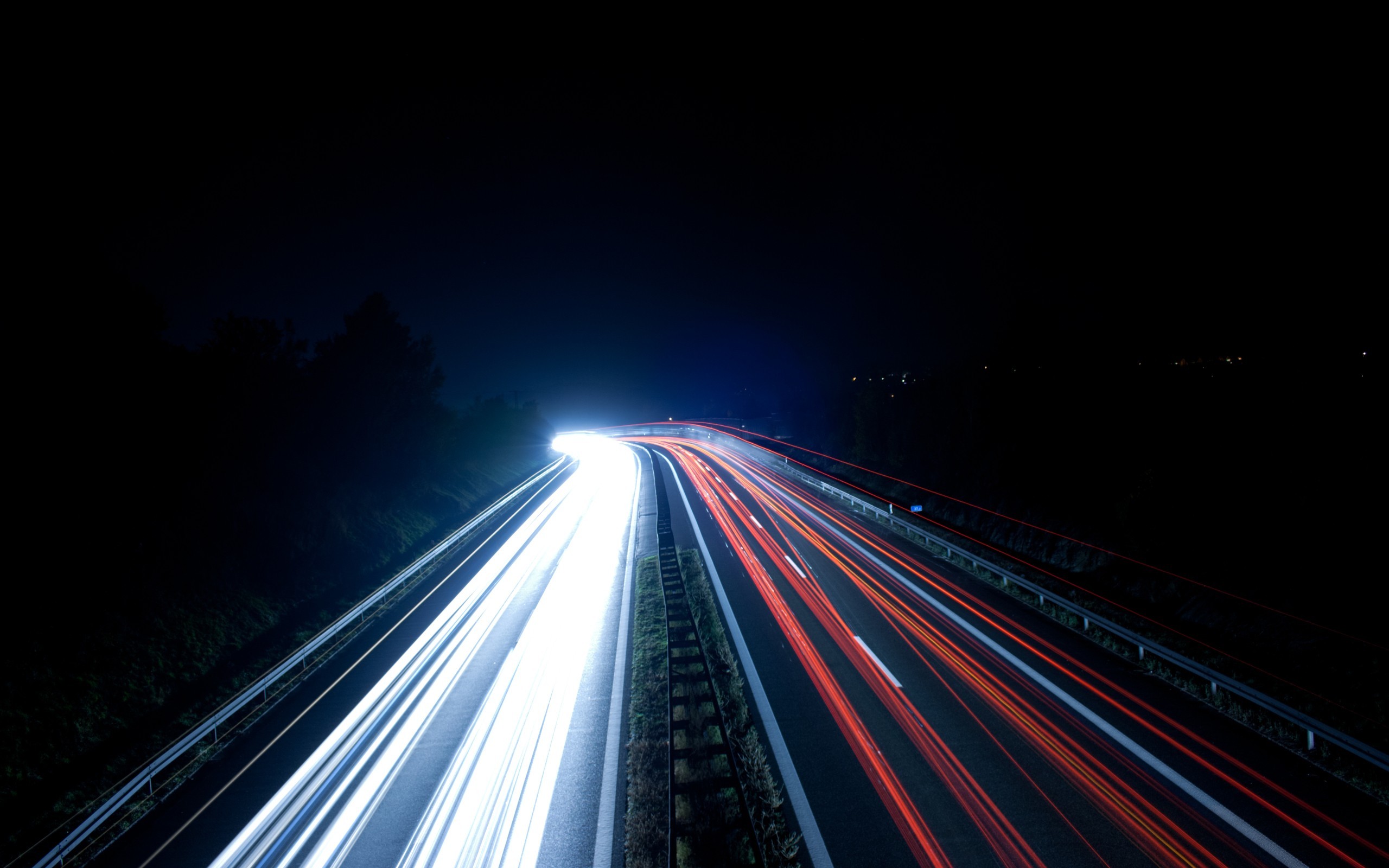 papier peint veilleuse,bleu,lumière,nuit,autoroute,ténèbres