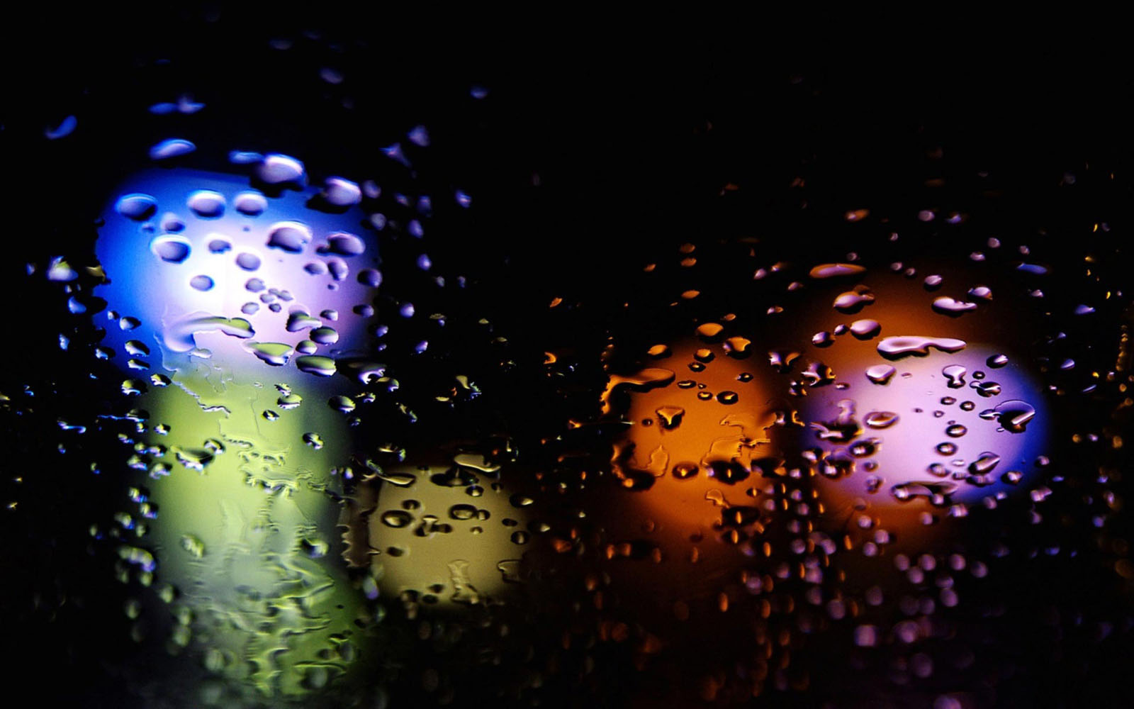 fondo de pantalla de luz nocturna,agua,soltar,azul,lluvia,líquido