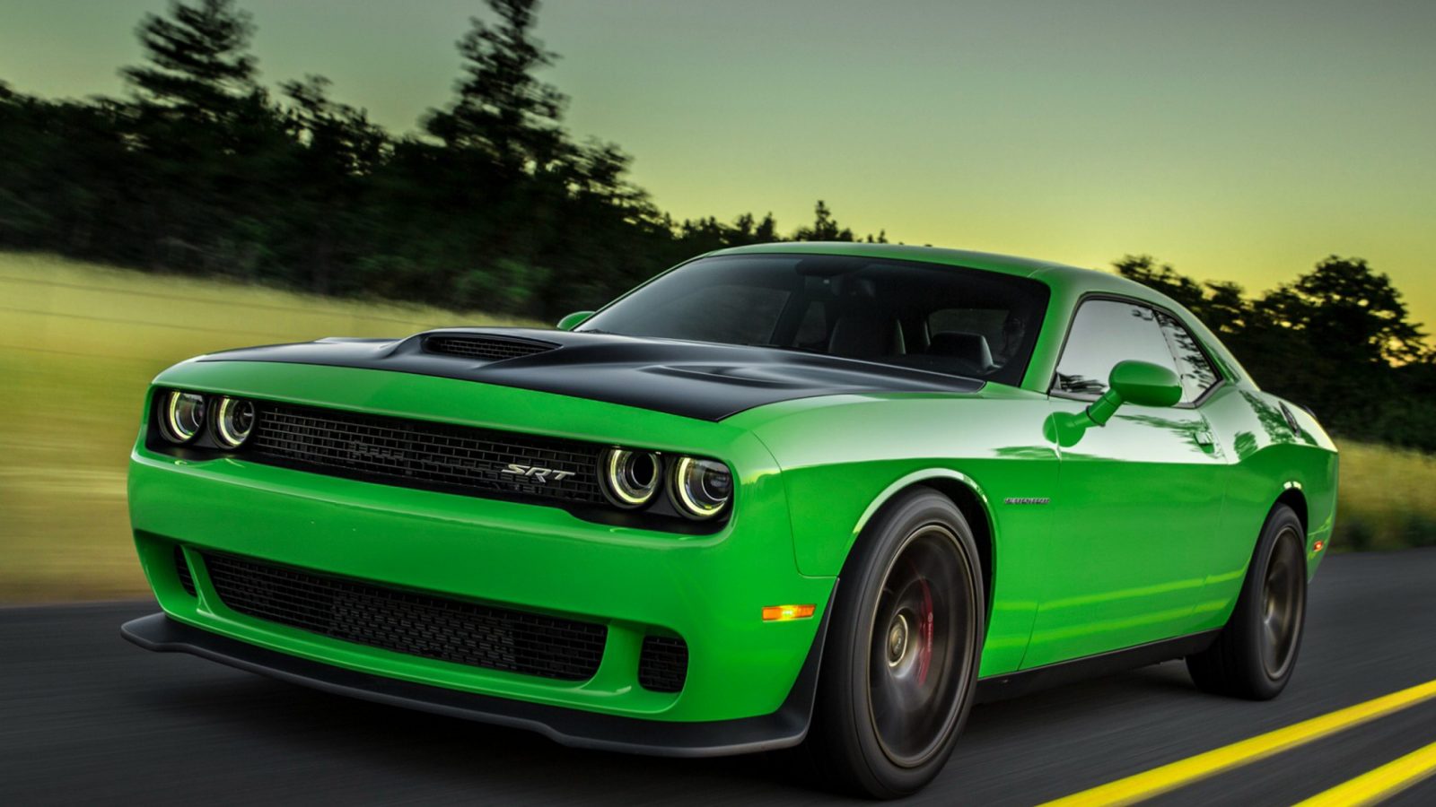 green car wallpaper,land vehicle,vehicle,car,green,muscle car