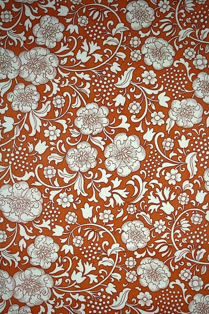 茶色の花の壁紙,パターン,オレンジ,繊維,レース,設計