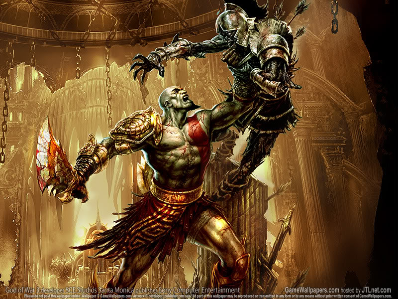 wallpaper god of war 3,action adventure game,fictional character,pc game,cg artwork,adventure game