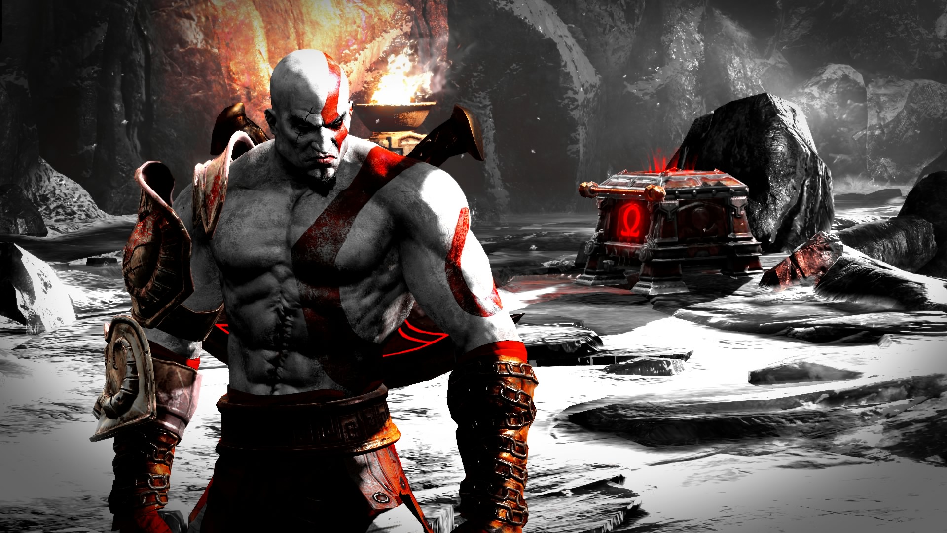 wallpaper god of war 3,action adventure game,pc game,fictional character,games,cg artwork