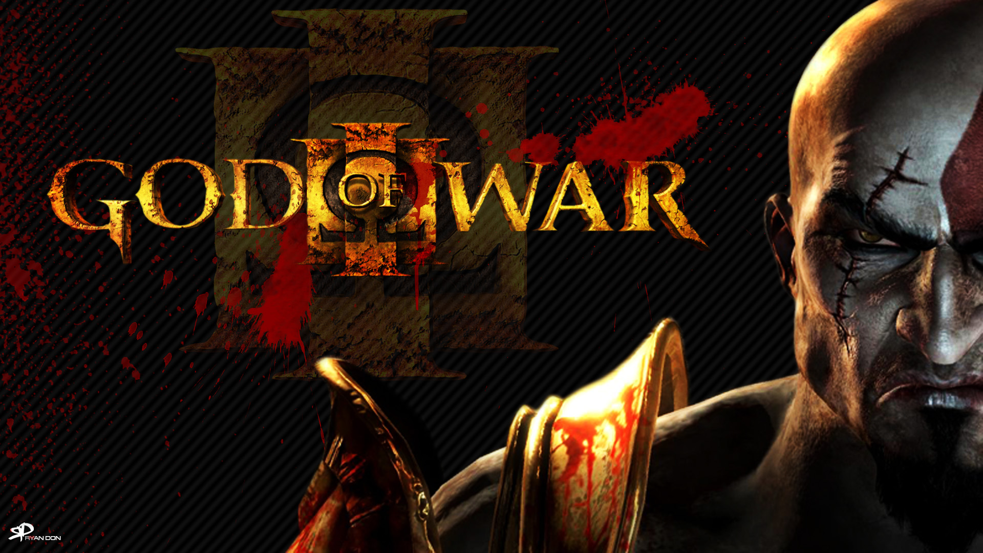 wallpaper god of war 3,action adventure game,pc game,games,adventure game,font