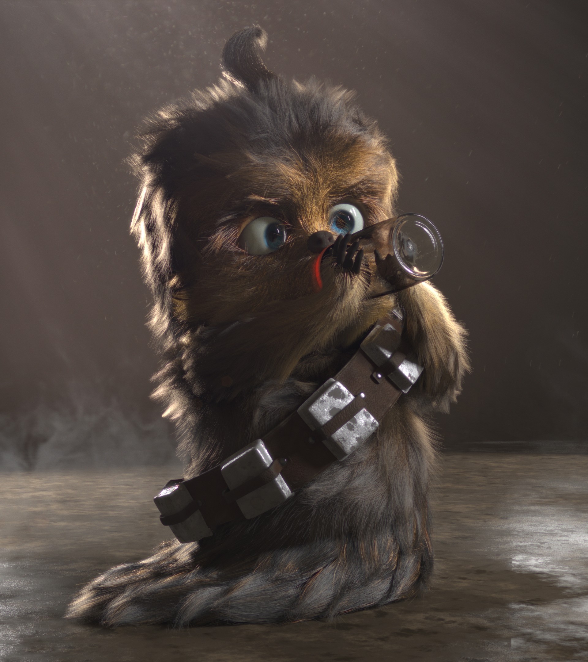 wallpaper bebe,chewbacca,fictional character,fur