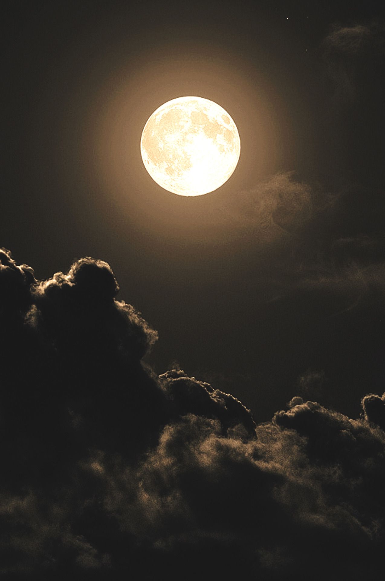벽지 루아,하늘,달,낮,보름달,천체