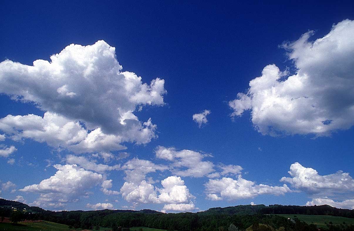 曇り空の壁紙,空,雲,積雲,青い,昼間