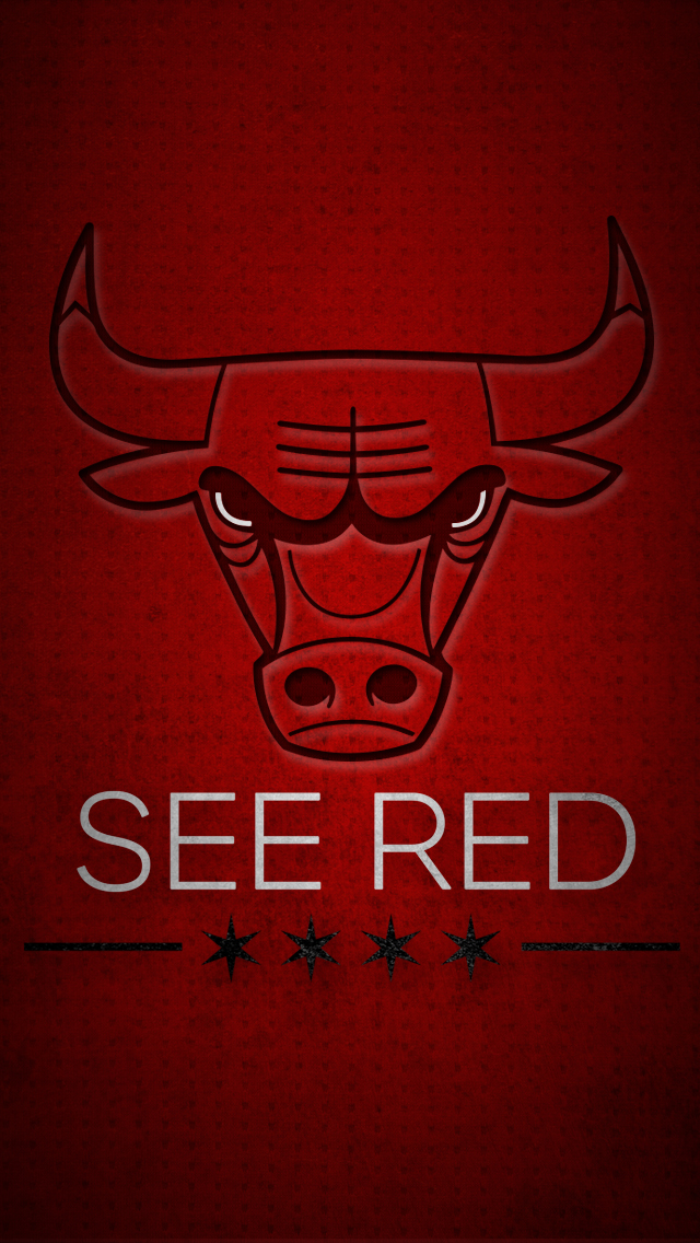 fond d'écran iphone chicago bulls,taureau,rouge,klaxon,police de caractère,museau