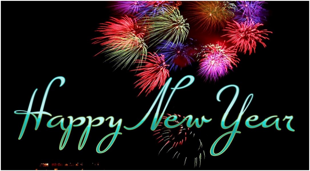 latest new year wallpaper,fireworks,new years day,new year,text,event