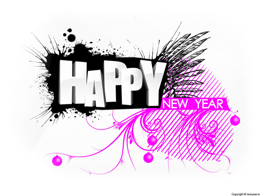 best new year wallpaper,text,font,graphic design,violet,logo