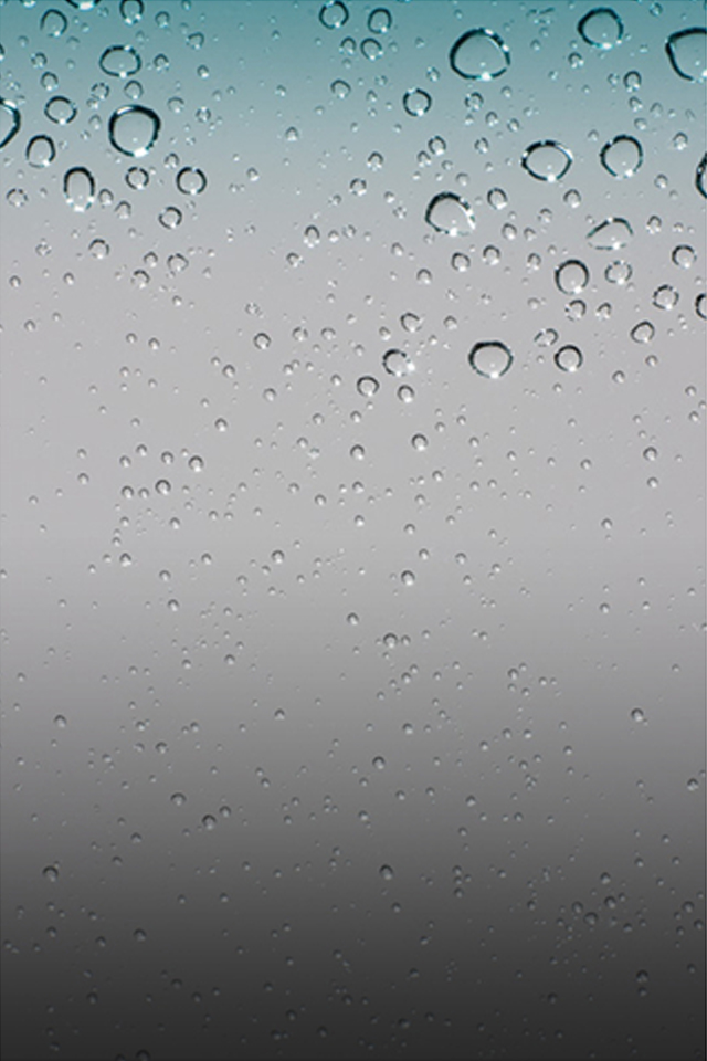 アップル公式壁紙,水,霧雨,落とす,青い,空