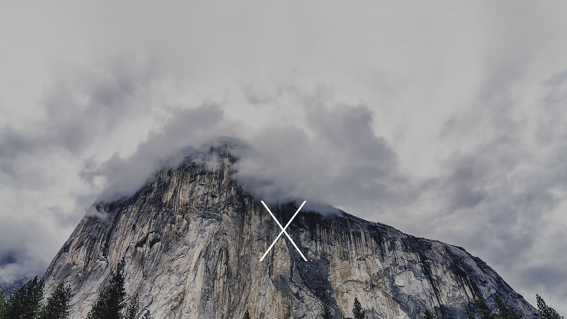 mac os x yosemite fondo de pantalla,montaña,cielo,cresta,nube,cordillera