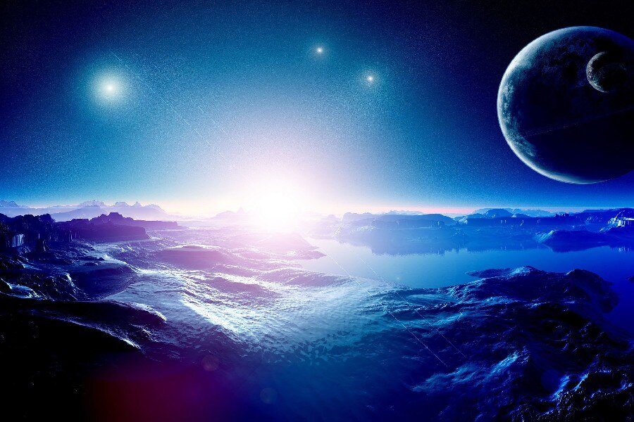 fondo de pantalla de buey,cielo,atmósfera,espacio exterior,objeto astronómico,planeta