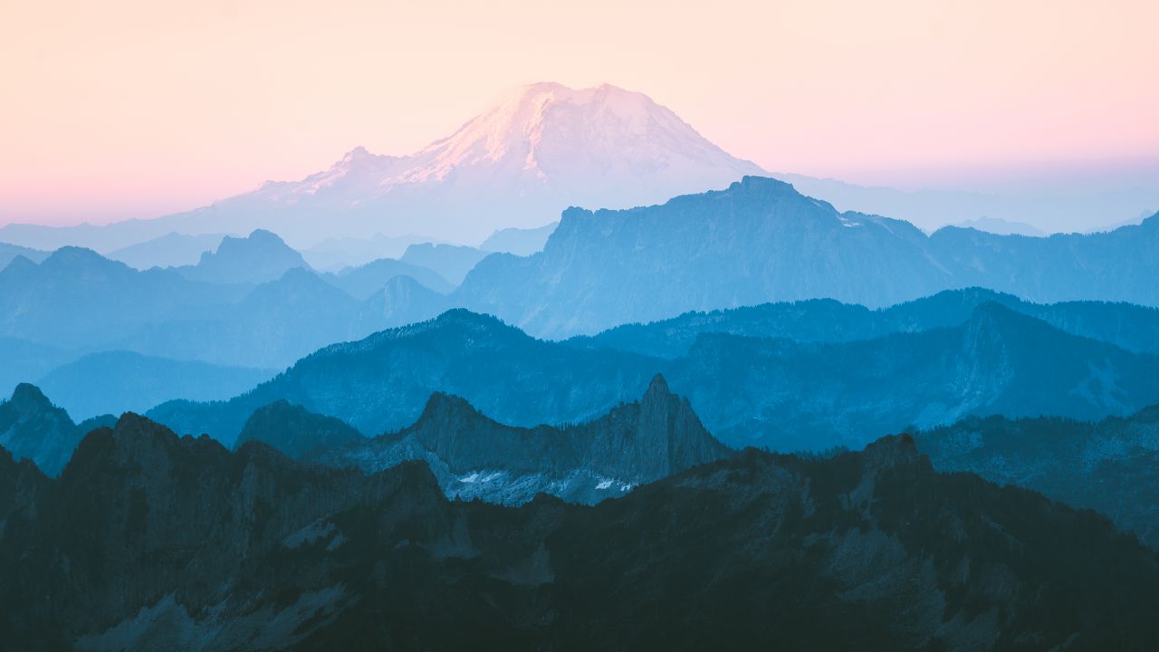 山脈の壁紙,山,山脈,空,海嶺,自然