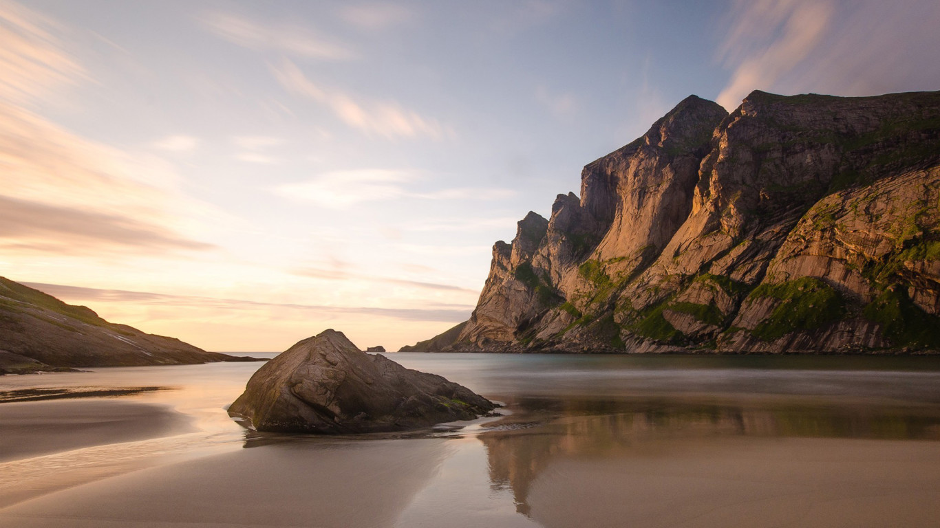 os xの壁紙hd,水域,自然,自然の風景,空,岩