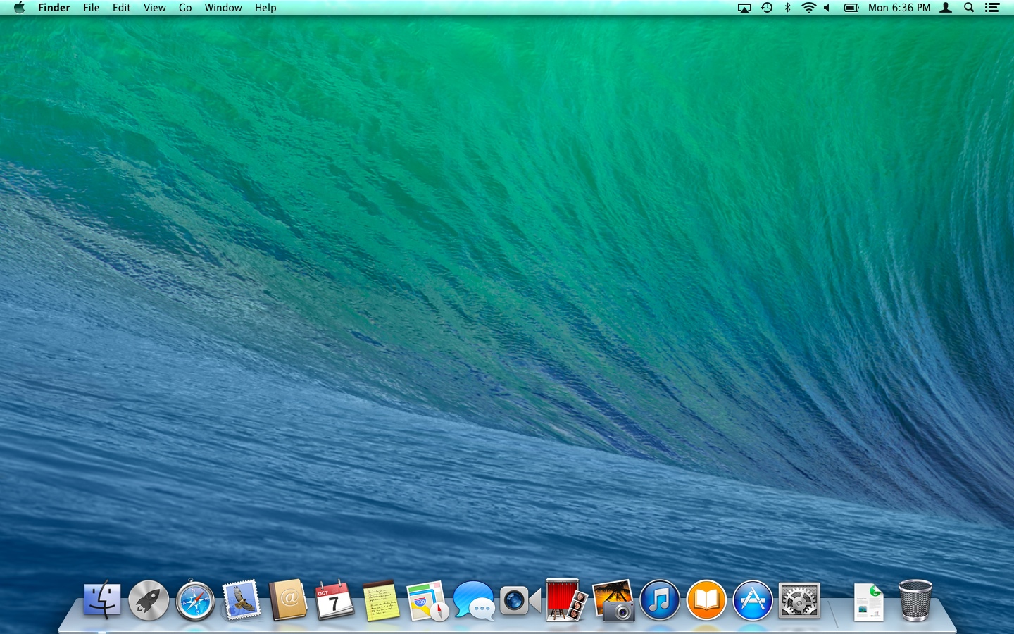 os x mavericks wallpaper,betriebssystem,grün,bildschirmfoto,welle,software