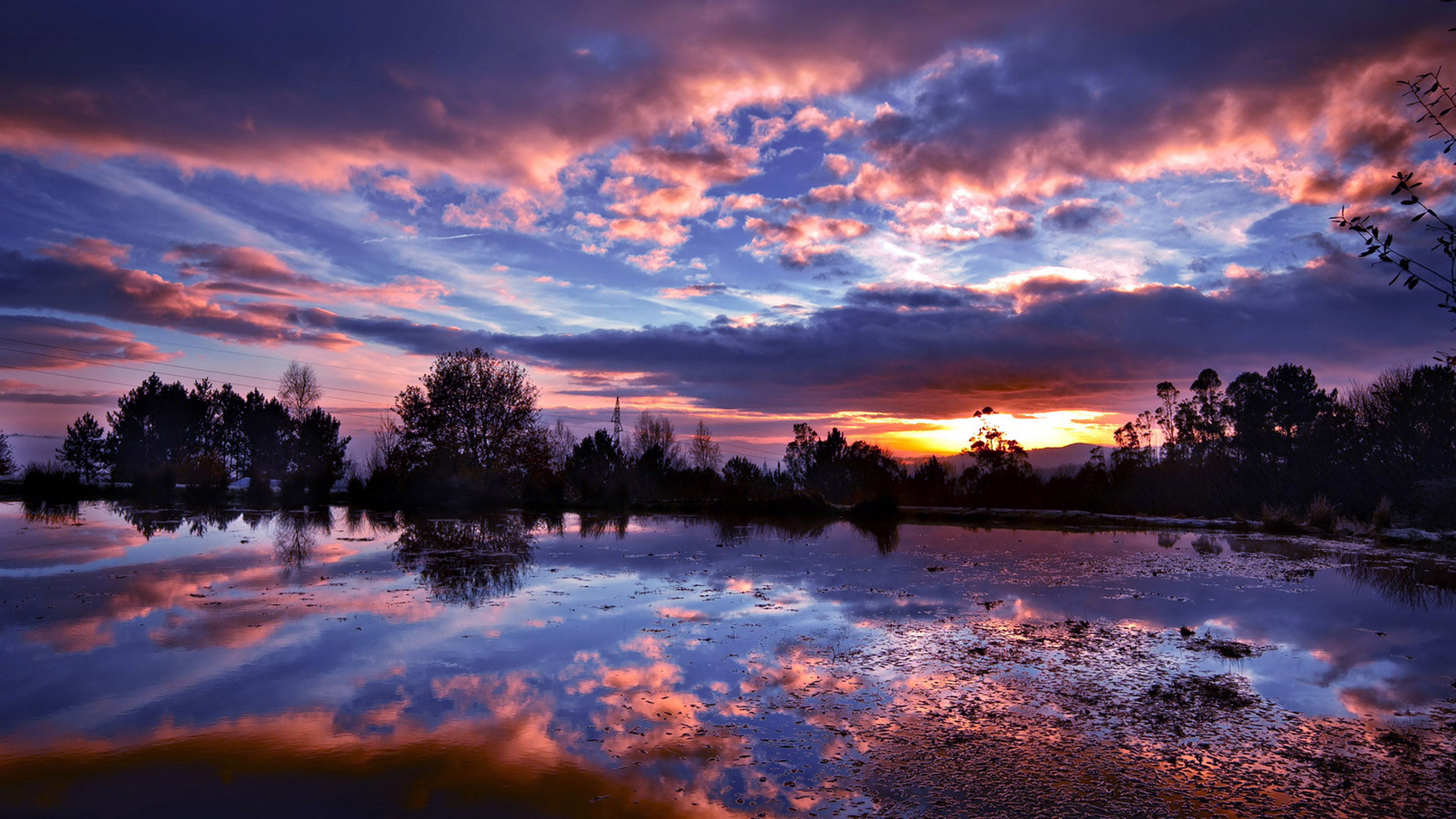 imágenes para laptop fondo de pantalla,cielo,paisaje natural,naturaleza,reflexión,nube