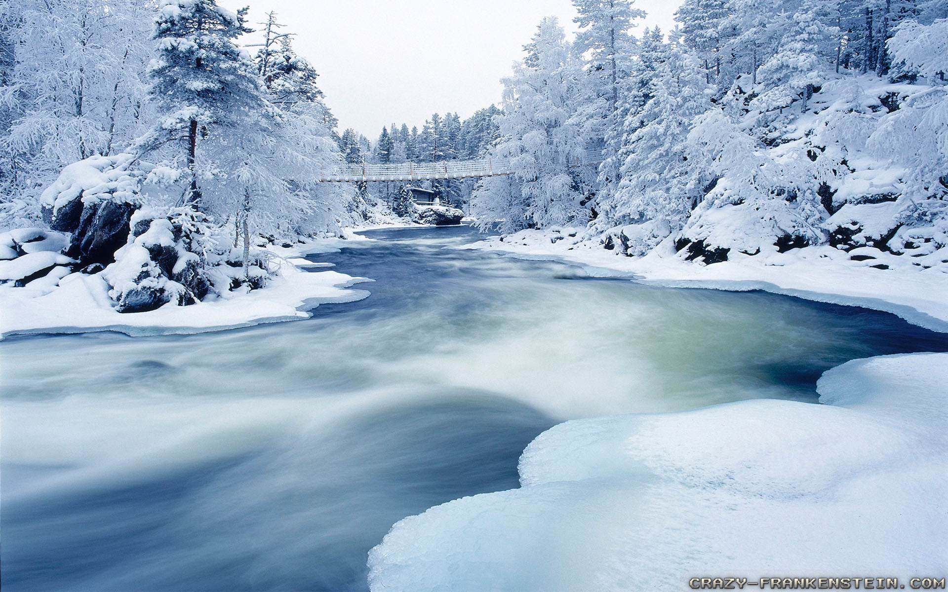 winter landscape wallpaper,snow,winter,nature,natural landscape,water