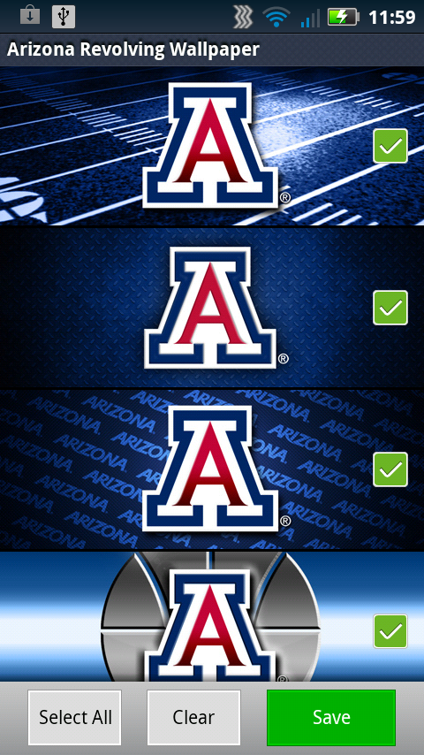 fond d'écran arizona wildcats,jeux,police de caractère,la technologie,capture d'écran,bleu électrique