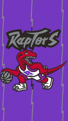 raptors iphone wallpaper,cartoon,fictional character,pole dance,fiction,games