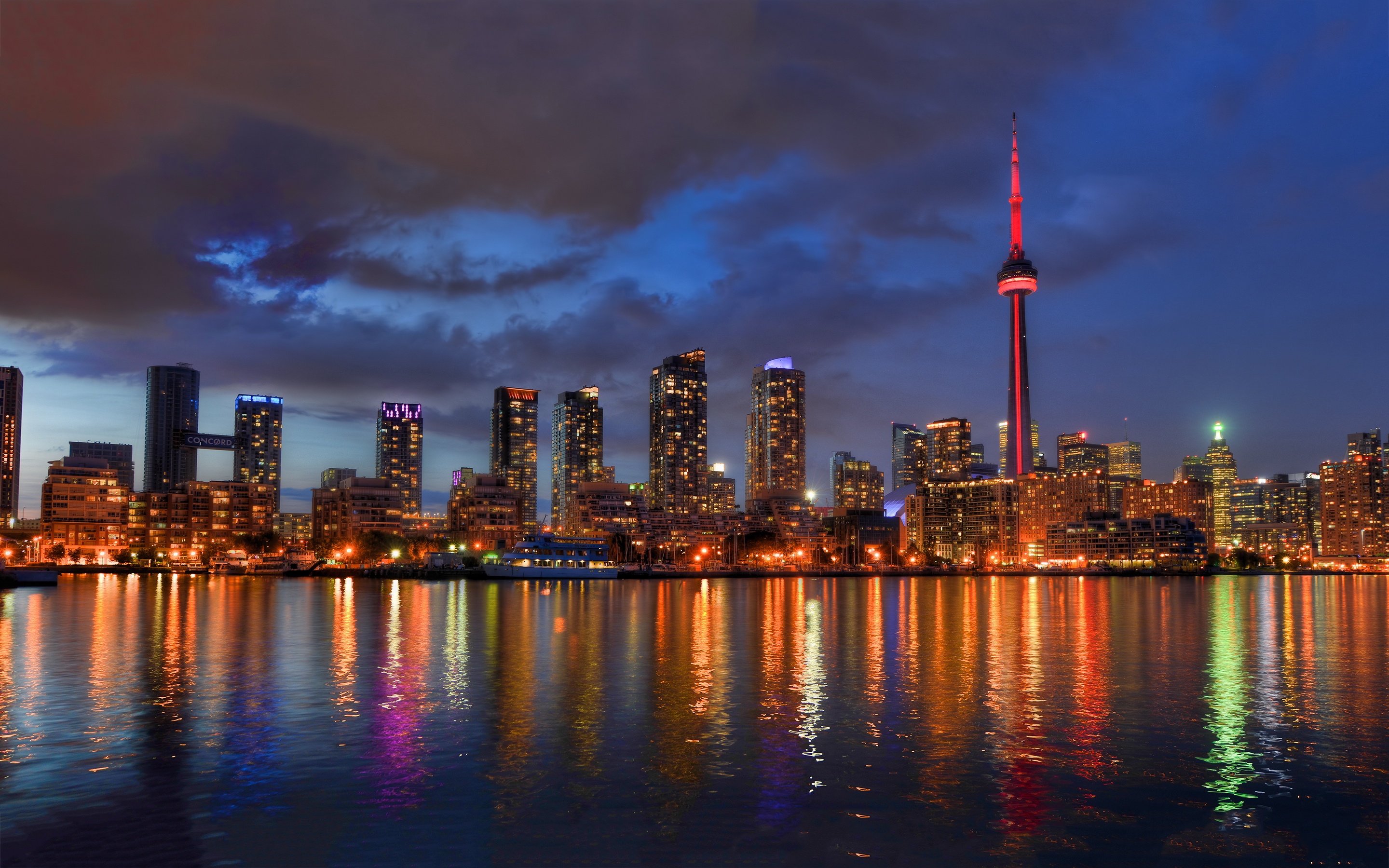 toronto fondos de pantalla hd,paisaje urbano,ciudad,horizonte,área metropolitana,reflexión