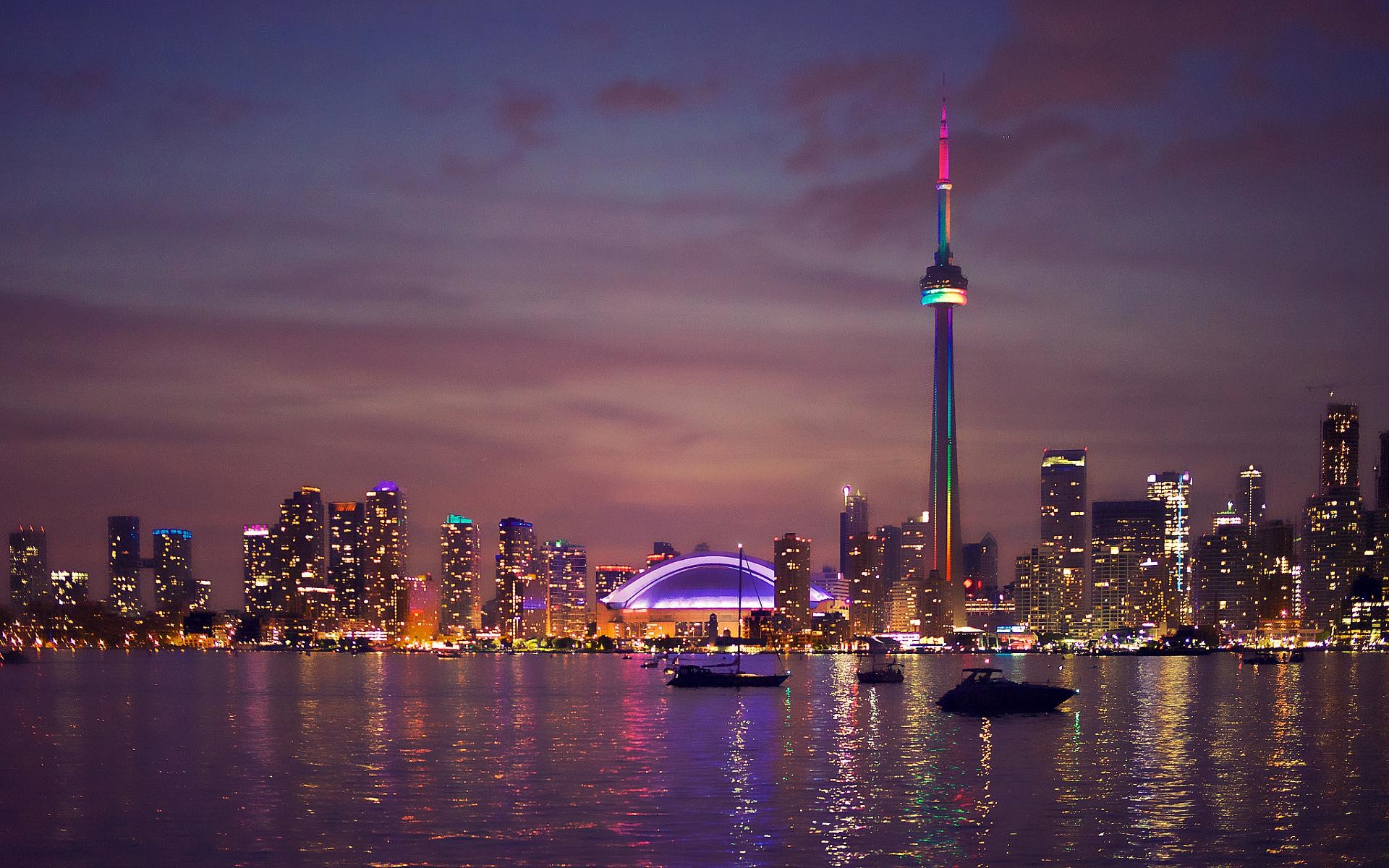 toronto fond d'écran hd,paysage urbain,ville,horizon,zone métropolitaine,ciel