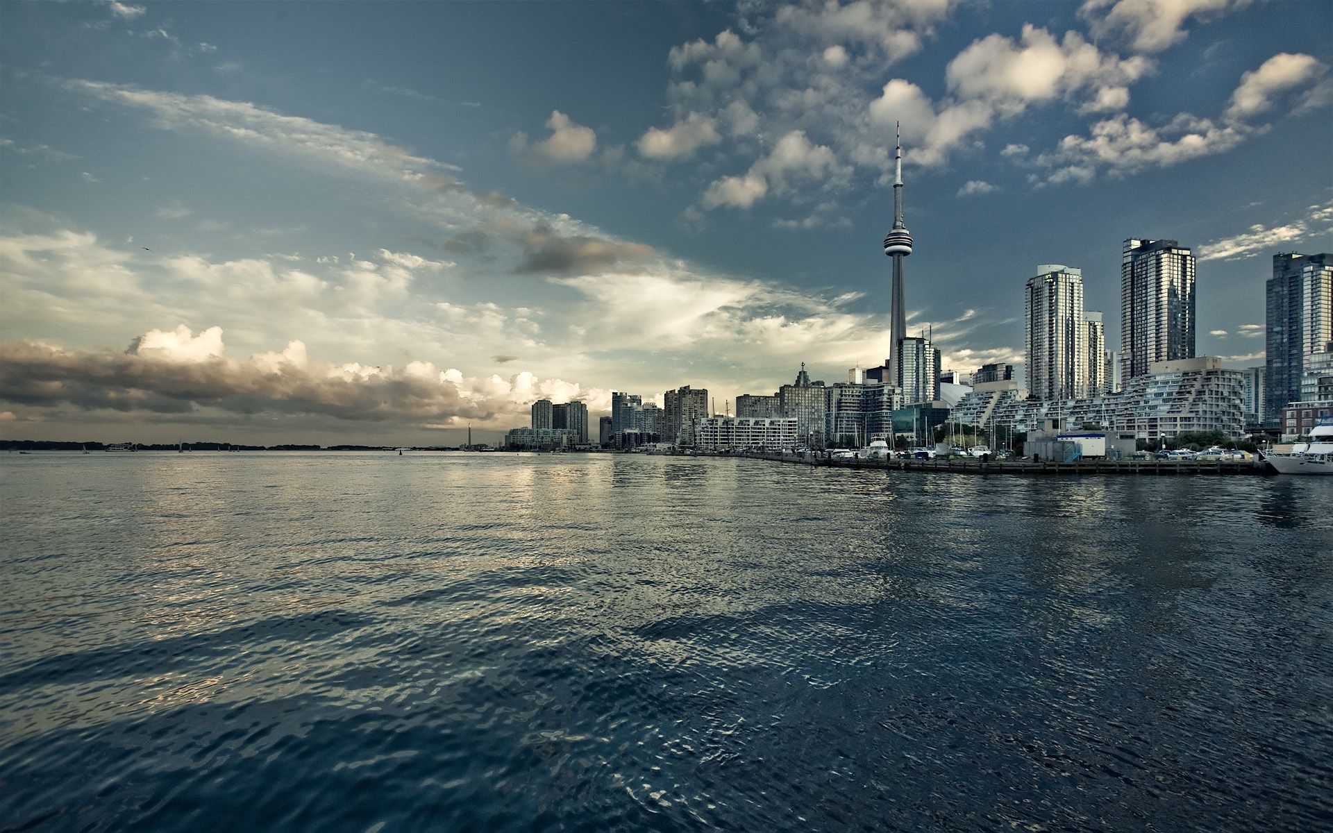 toronto wallpaper hd,himmel,stadtbild,stadt,horizont,tagsüber