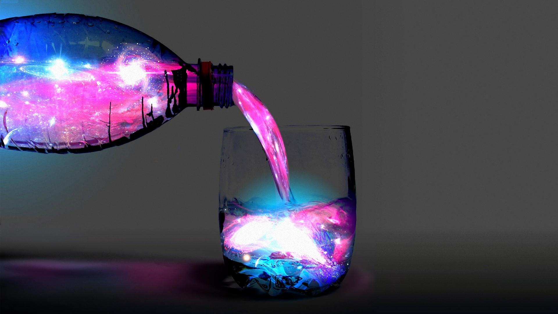 bottle wallpaper,light,purple,water,pink,eyewear