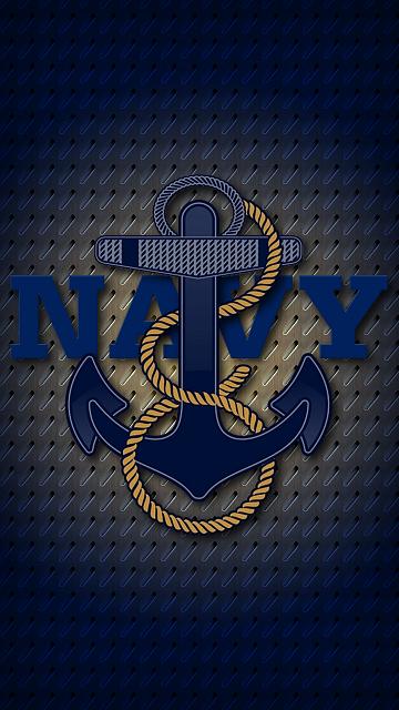 us navy iphone wallpaper,anchor,font,symbol,logo,crest