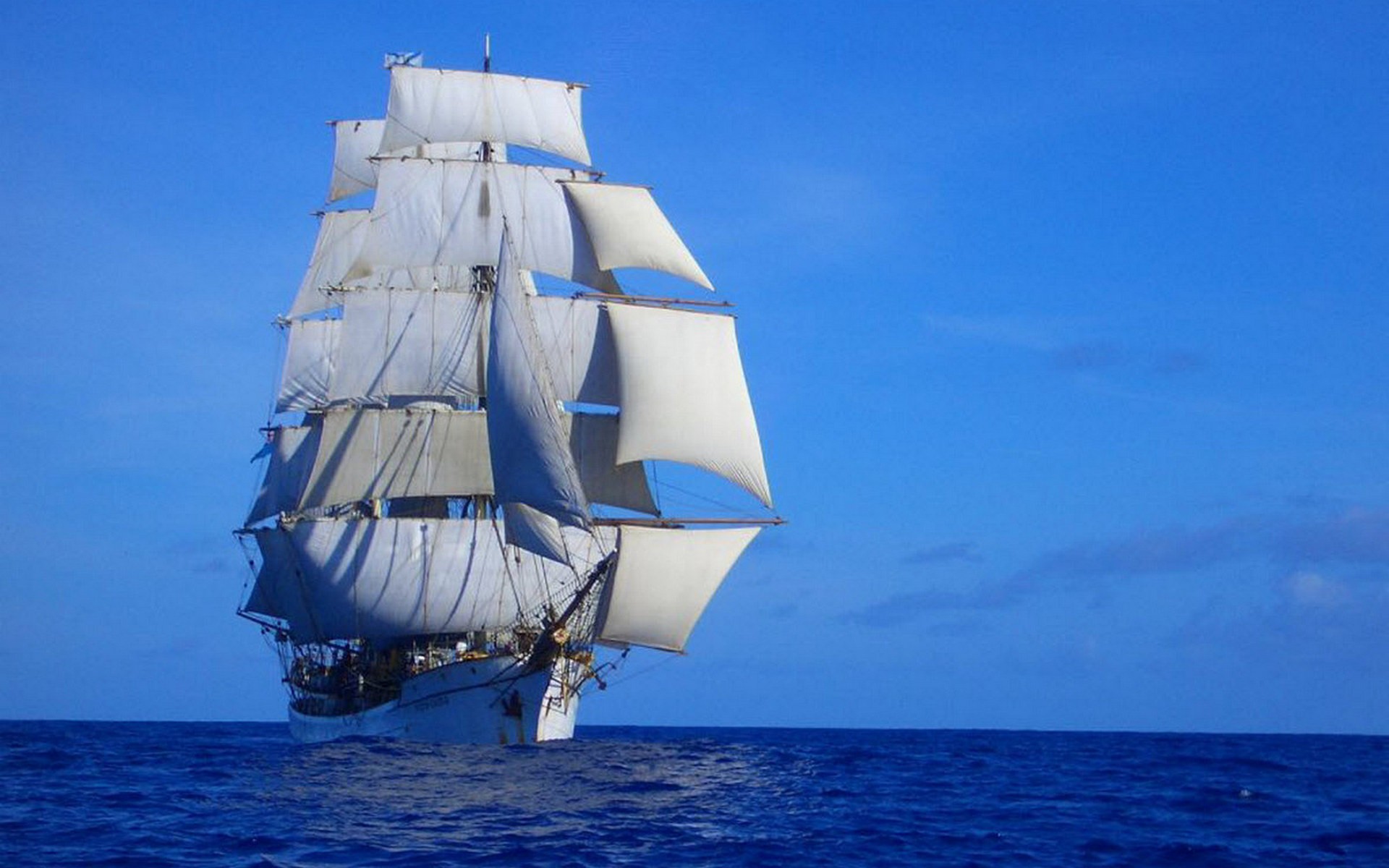 wallpaper ship sea,sailing ship,sail,vehicle,water transportation,barquentine