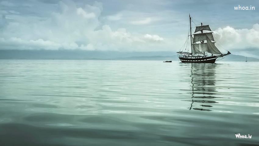 carta da parati nave mare,barca,veicolo,calma,oceano,mare