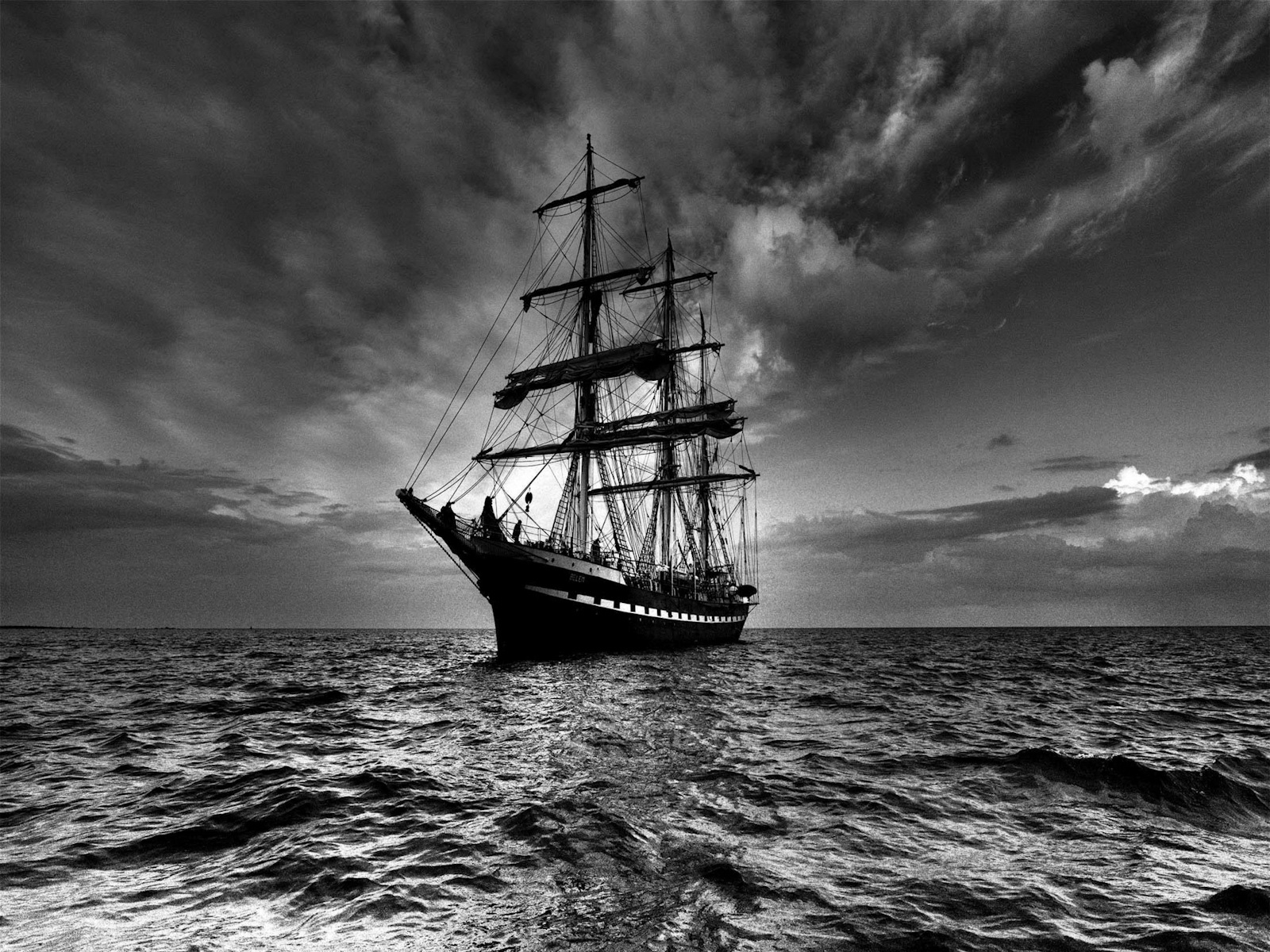 wallpaper ship sea,vehicle,boat,tall ship,barquentine,sailing ship