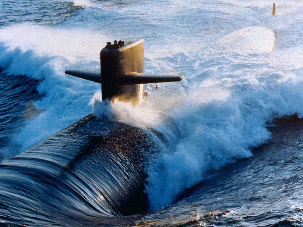 潜水艦の壁紙,潜水艦,波,車両,風の波,飛行機