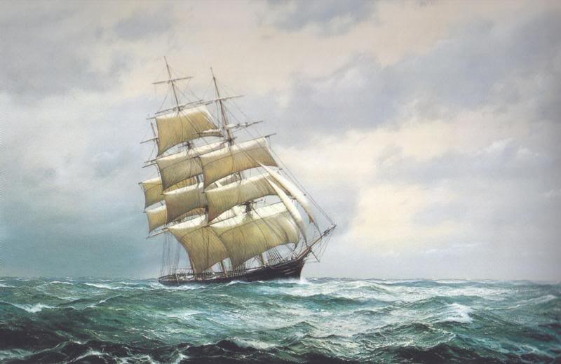 古い船の壁紙,帆船,完全装備の船,barquentine,車両,一流