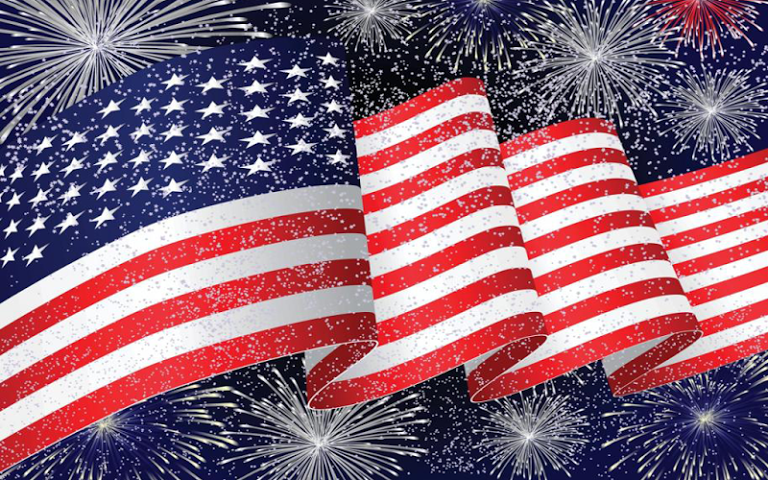 독립 기념일 라이브 배경 화면,미국 국기,불꽃,깃발,국기의 날 미국,휴일