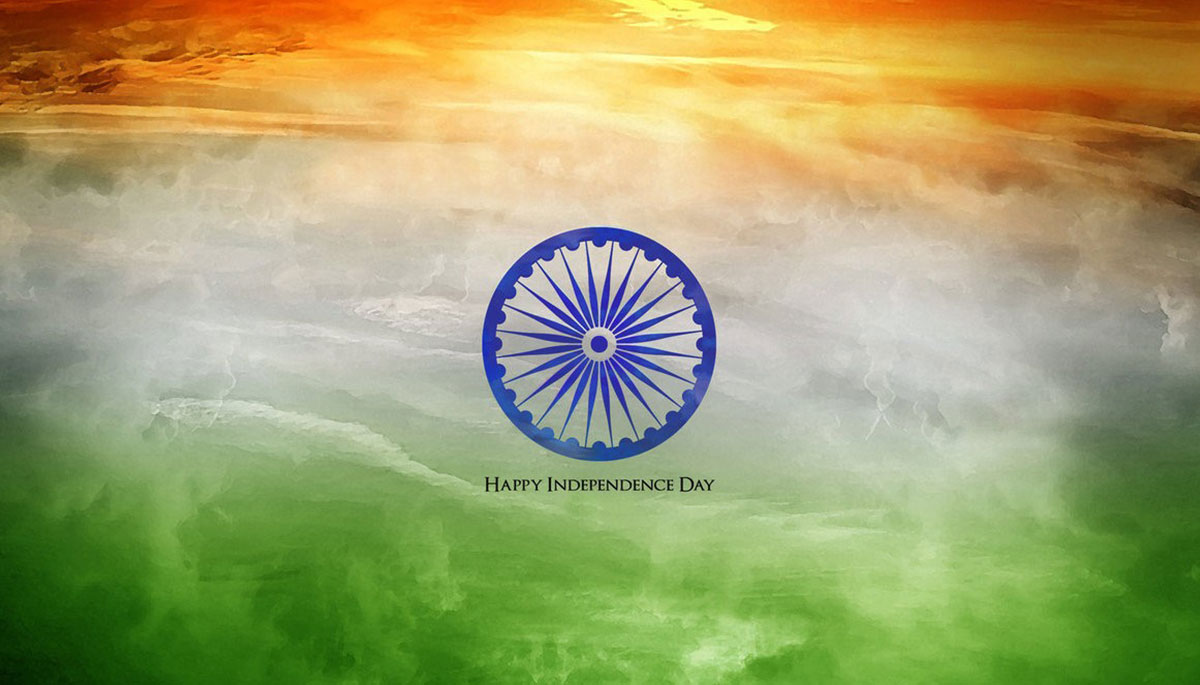 fonds d'écran patriotique indien,ciel,atmosphère,nuage,horizon,drapeau