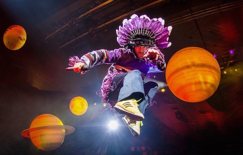 jamiroquai wallpaper,light,performance,space,graphic design,event