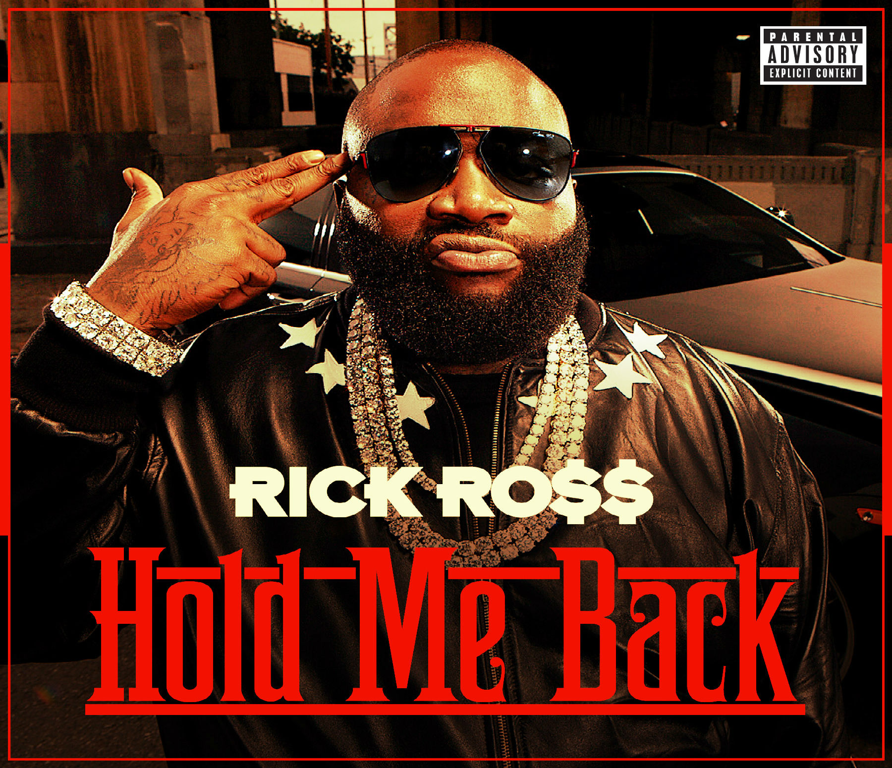 rick ross wallpaper,cool,album cover,photo caption,music,beard