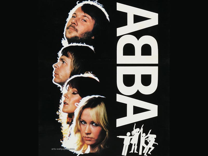 carta da parati abba,manifesto,font,copertina,disegno grafico,musicale