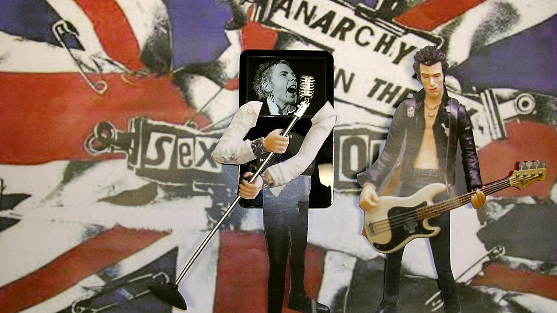 sex pistols wallpaper,musician,music,guitarist,guitar,musical instrument